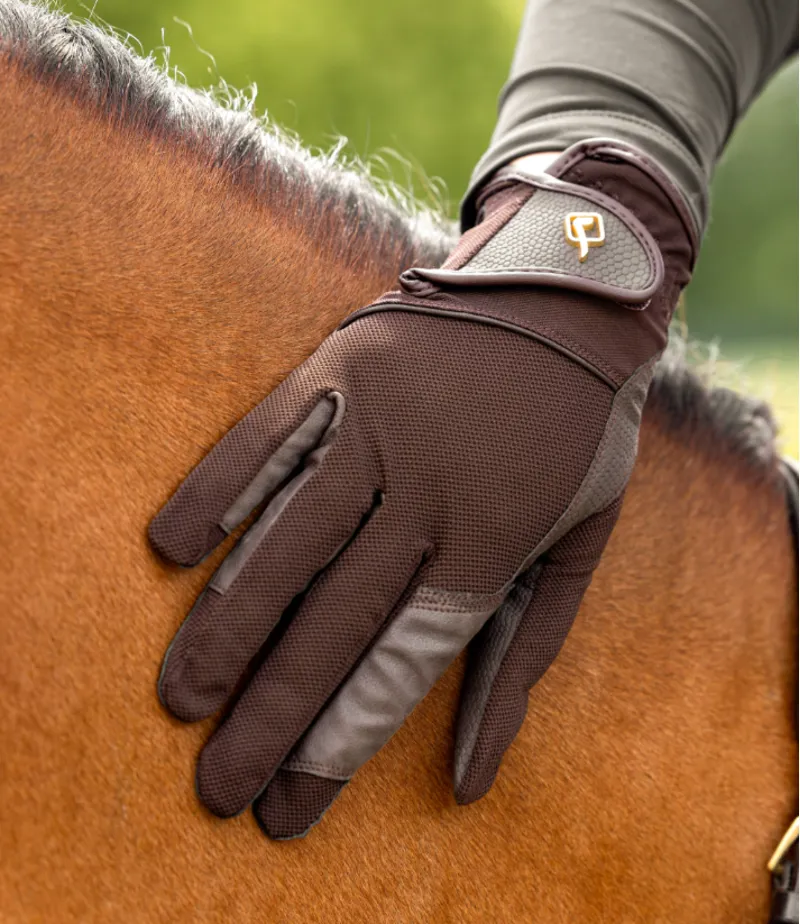 LeMieux Pro Mesh Glove - Brown